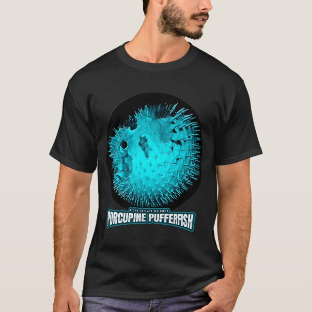 Camiseta Porcupine Blowfish Porcupine Pufferfish (Anverso)