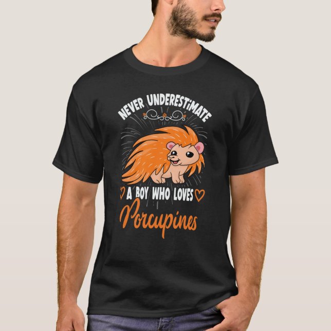 Camiseta Porcupine for Porcupines boy (Anverso)