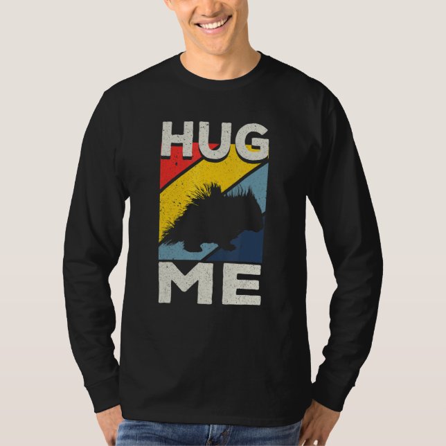 Camiseta Porcupine Hugs Hug Me (Anverso)