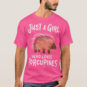 Camiseta Porcupine Porcupine Lover Rodent