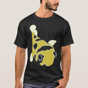 Camiseta Porcupine Pufferfish de Bloda Negra