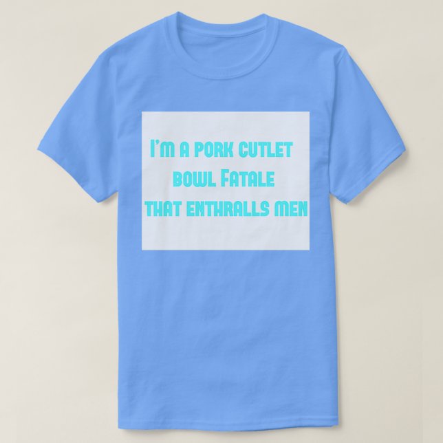 Camiseta Pork Bowl Fatale (Diseño del anverso)