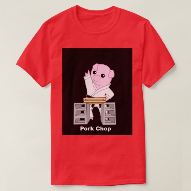 Camiseta Pork Chop Graphic (Diseño del anverso)