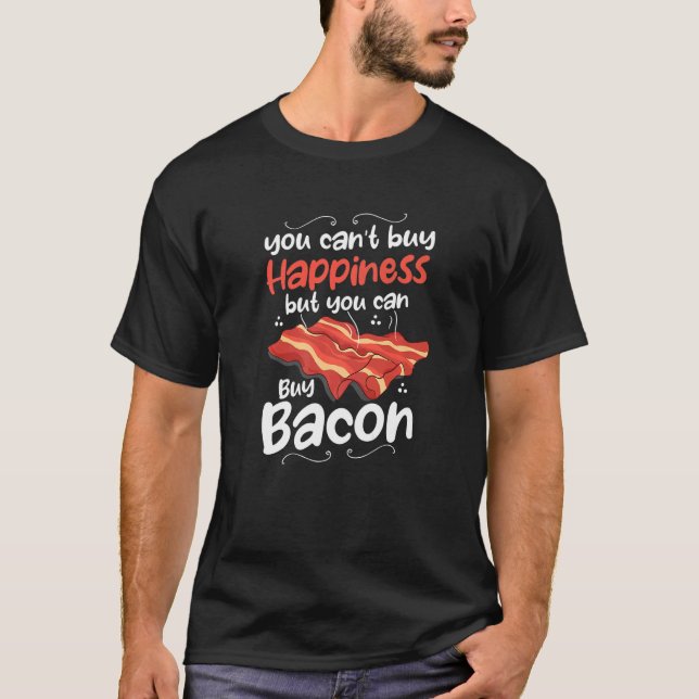 Camiseta Pork Grilling You Can't Buy Happiness But You Can  (Anverso)