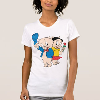 Camiseta Porky Pig and Petunia