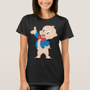 Camiseta Porky Pig   Pose clásico