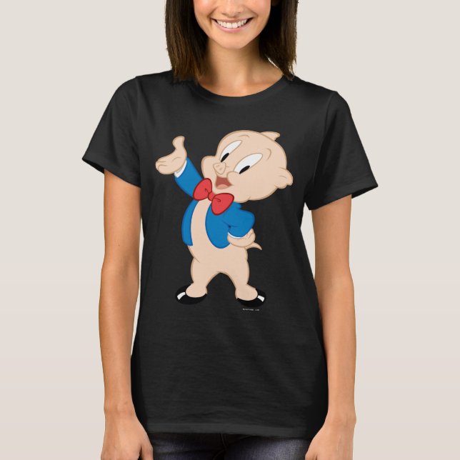 Camiseta Porky Pig | Pose clásico (Anverso)
