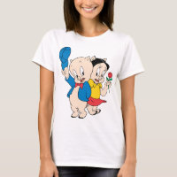 Porky Pig y Petunia