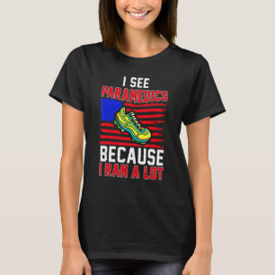 Camiseta Porque Corrí Mucho Medio Corredor De Fitness Marat