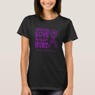 Camiseta Porque el amor no debería dañar la violencia domés