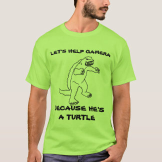 Camiseta Porque él es una tortuga