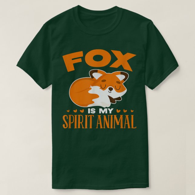 Camiseta Porque es mi espíritu el animal que se enfrenta a  (Diseño del anverso)