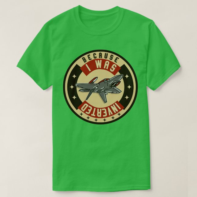Camiseta Porque estaba invertida (Diseño del anverso)