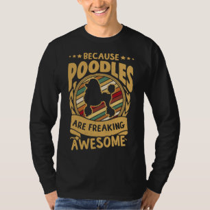 Camiseta Porque los cangrejos son un fabuloso perro caniche