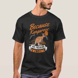 Camiseta Porque los canguros son increíbles canguros