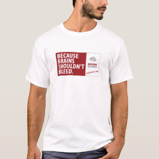 Camiseta Porque los cerebros no deben sangrar