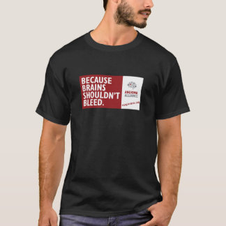 Camiseta Porque los cerebros no deben sangrar