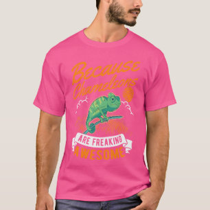 Camiseta Porque Los Chameleones Son Impresionantes Chameleo