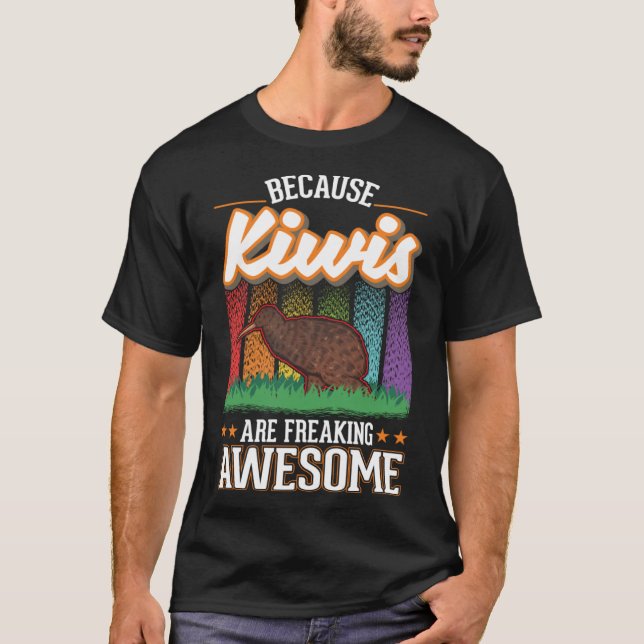 Camiseta Porque los Kiwis son increíbles Kiwi Bird Pullo (Anverso)