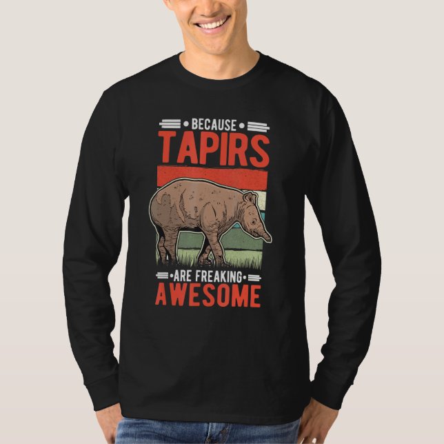 Camiseta Porque Los Tapir Son Fantásticos (Anverso)