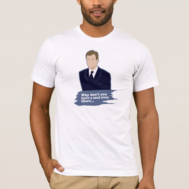 Camiseta Porqué usted no tiene Seat allí (Anverso)