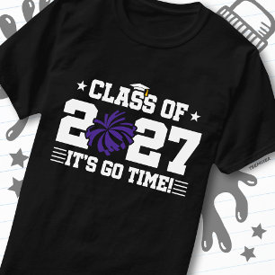 Camiseta Porras de Graduación Animadoras Clase de Graduados