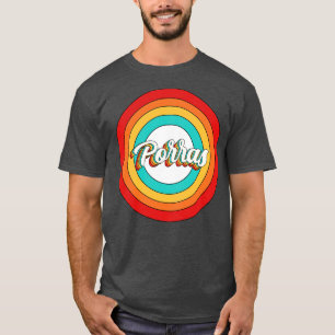 Camiseta Porras Nombre Shirt Vintage Porras Circulo