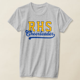 Camiseta Porrista con iniciales personalizadas de 3 letras