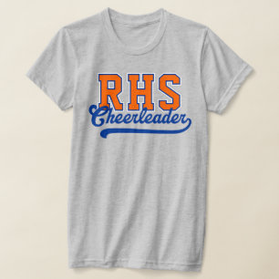 Camiseta Porrista con iniciales personalizadas de 3 letras