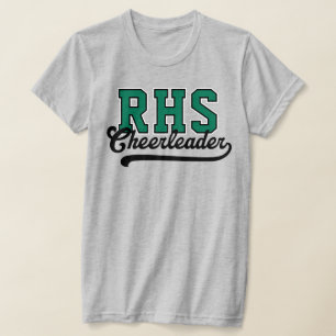 Camiseta Porrista con iniciales personalizadas de 3 letras