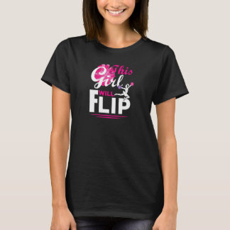 Camiseta Porrista Esta Chica Va a Girar Porra Porristas