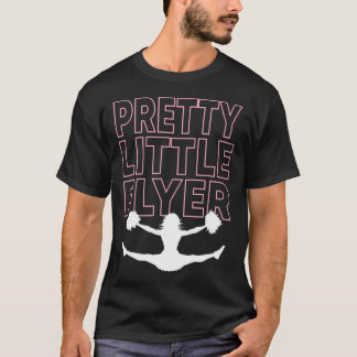 Camiseta Porristas Bonitos Pompones de Equipo Little Flyer