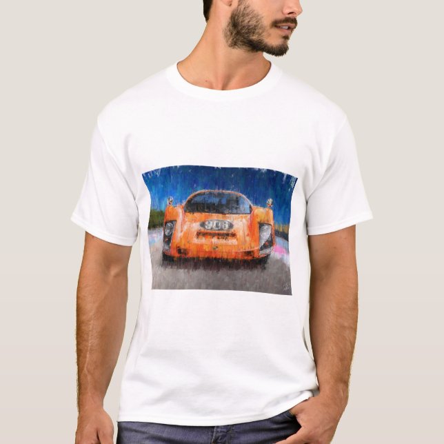 Camiseta Porsche 906 0range (Anverso)