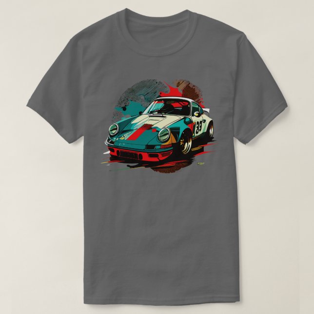 Camiseta Porsche 911 16 (Diseño del anverso)