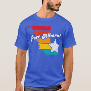 Camiseta Port Alberni British Columbia Canada Vintage Distr