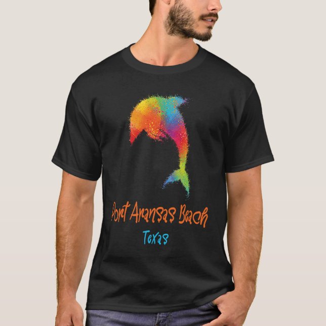 Camiseta Port Aransas Beach Texas Souvenir (Anverso)