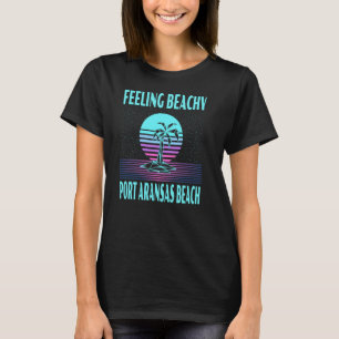 Camiseta Port Aransas Beach Vacation Guay Palm Tree