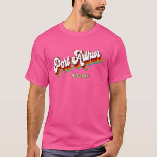 Camiseta Port Arthur Texas Tx retro 80