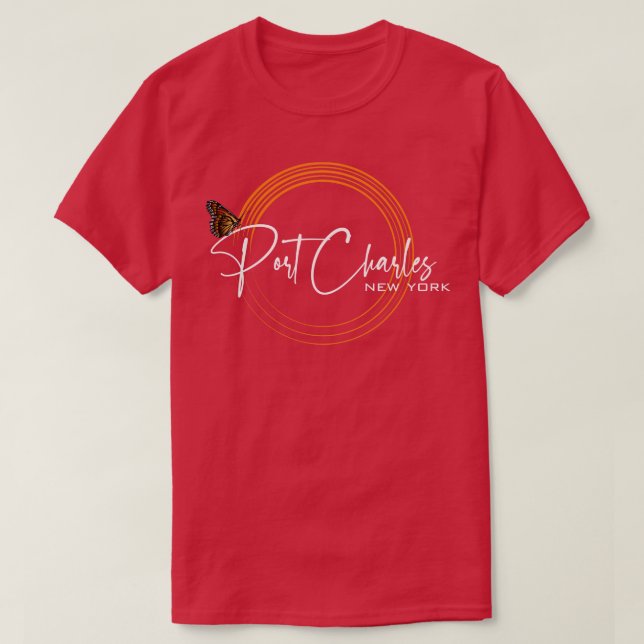 Camiseta Port Charles NY en el Hospital General (Diseño del anverso)