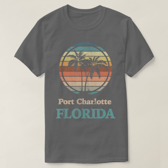 Camiseta Port Charlotte Florida (Diseño del anverso)