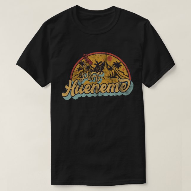Camiseta Port Hueneme, California (Diseño del anverso)