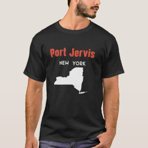 Camiseta Port Jervis Nueva York Estados Unidos EE.UU. viaje
