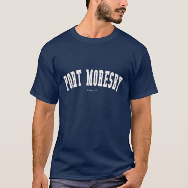 Camiseta Port Moresby (Anverso)