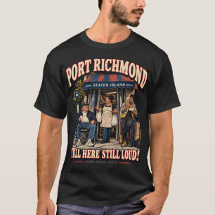 Camiseta Port Richmond Staten Island Ciudad de Nueva York