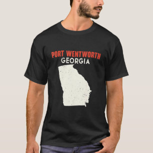 Camiseta Port Wentworth Georgia USA State America Travel Ge