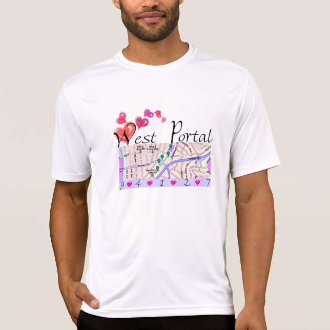 camiseta porta del oeste (HOMBRES ' S) (Anverso)