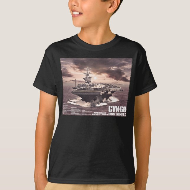 Camiseta Portaaviones Nimitz Shirt (Anverso)