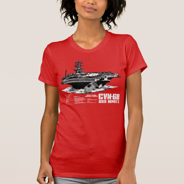 Camiseta Portaaviones Nimitz Shirt (Anverso)