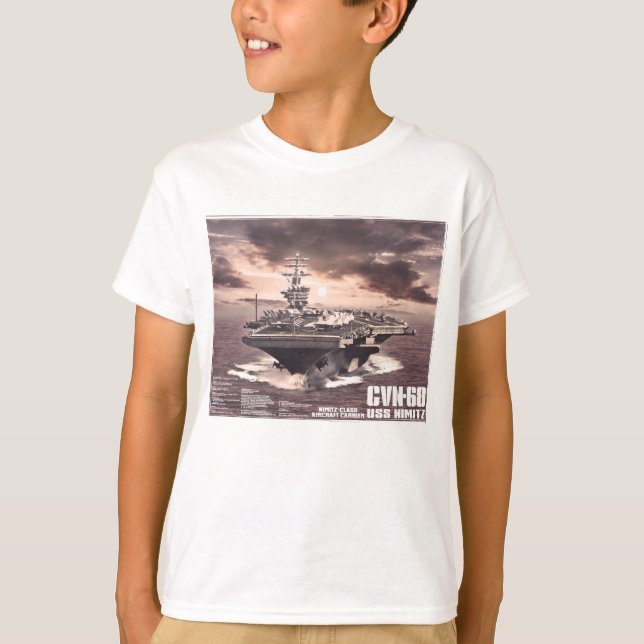 Camiseta Portaaviones Nimitz Shirt (Anverso)