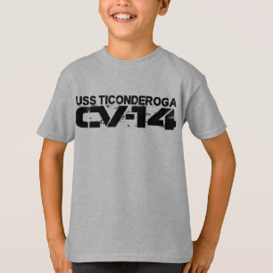 Camiseta Portaaviones Ticonderoga T-Shirt T-Shirt